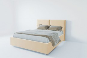 Кровать Корсика с ПМ 800 (экокожа бежевая) в Стрежевом - strezevoi.ok-mebel.com | фото 2