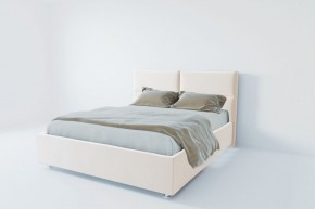 Кровать Корсика с ПМ 800 (экокожа белая) в Стрежевом - strezevoi.ok-mebel.com | фото 2