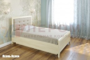 Кровать КР-1031 с мягким изголовьем в Стрежевом - strezevoi.ok-mebel.com | фото