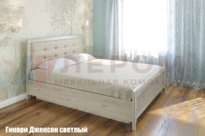 Кровать КР-1033 с мягким изголовьем в Стрежевом - strezevoi.ok-mebel.com | фото