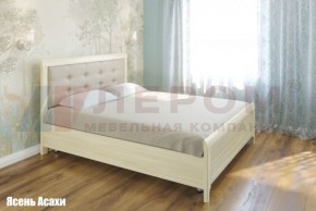 Кровать КР-2034 с мягким изголовьем в Стрежевом - strezevoi.ok-mebel.com | фото 2