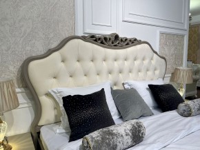 Кровать Мокко 1800 с мягким изголовьем + основание (серый камень) в Стрежевом - strezevoi.ok-mebel.com | фото 2