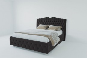 Кровать Нягань с ПМ 2000 (экокожа кольт ч) в Стрежевом - strezevoi.ok-mebel.com | фото 2