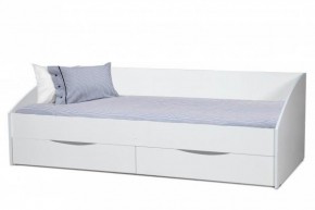 Кровать одинарная "Фея - 3" симметричная New (2000Х900) белая в Стрежевом - strezevoi.ok-mebel.com | фото