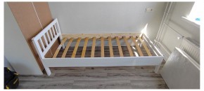 Кровать полутораспальная Белая эмаль в Стрежевом - strezevoi.ok-mebel.com | фото 2