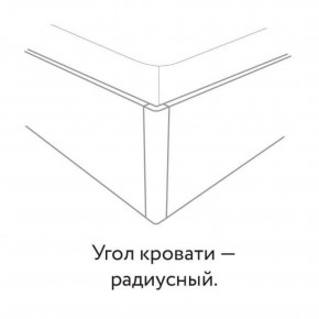 Кровать "Сандра" БЕЗ основания 1200х2000 в Стрежевом - strezevoi.ok-mebel.com | фото 3