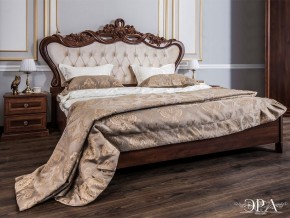 Кровать с мягким изголовьем Афина 1600 (караваджо) в Стрежевом - strezevoi.ok-mebel.com | фото 1