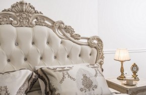 Кровать с мягким изголовьем Патрисия (1600) крем в Стрежевом - strezevoi.ok-mebel.com | фото 5