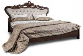 Кровать с мягким изголовьем Афина 1600 (караваджо) ламели в Стрежевом - strezevoi.ok-mebel.com | фото
