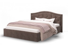Кровать Стелла 1600*2000 Rock 05 (коричневый) в Стрежевом - strezevoi.ok-mebel.com | фото