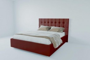 Кровать Венеция без основания 1200 (велюр бордо) в Стрежевом - strezevoi.ok-mebel.com | фото