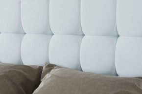 Кровать Венеция с ПМ 800 (экокожа белая) в Стрежевом - strezevoi.ok-mebel.com | фото 3