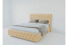 Кровать Версаль с ПМ 900 (экокожа бежевая) в Стрежевом - strezevoi.ok-mebel.com | фото