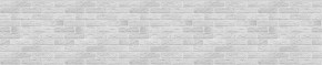 Кухонный фартук 610х3000х1,5 (композит) КМ Кирпич серый в Стрежевом - strezevoi.ok-mebel.com | фото