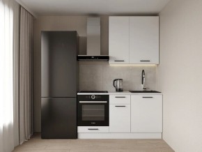 Кухонный гарнитур Белый Глянец 1600 h950 (Стол. 38мм) в Стрежевом - strezevoi.ok-mebel.com | фото