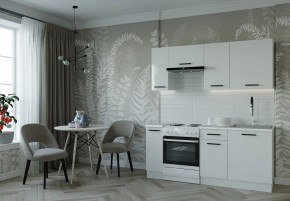 Кухонный гарнитур Белый Глянец 1800 (Стол. 26мм) в Стрежевом - strezevoi.ok-mebel.com | фото