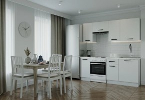 Кухонный гарнитур Белый Глянец 2000 (Стол. 26мм) в Стрежевом - strezevoi.ok-mebel.com | фото