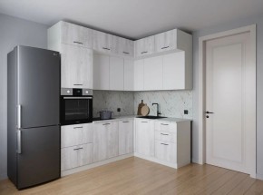 Кухонный гарнитур Бланка 2200*1700 (Стол. 26мм) в Стрежевом - strezevoi.ok-mebel.com | фото