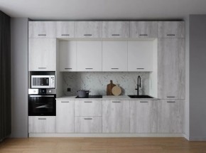 Кухонный гарнитур Бланка 3400 (Стол. 38мм) в Стрежевом - strezevoi.ok-mebel.com | фото