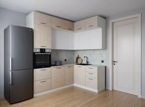 Кухонный гарнитур Демо 2200*1700 (Стол. 38мм) в Стрежевом - strezevoi.ok-mebel.com | фото