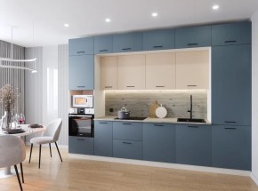 Кухонный гарнитур Фьюжн 3400 (Стол. 38мм) в Стрежевом - strezevoi.ok-mebel.com | фото