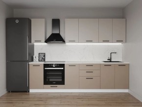Кухонный гарнитур Каппучино 2800 (Стол. 38мм) в Стрежевом - strezevoi.ok-mebel.com | фото