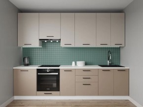 Кухонный гарнитур Каппучино 3000 h950 (Стол. 38мм) в Стрежевом - strezevoi.ok-mebel.com | фото