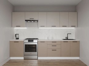 Кухонный гарнитур Каппучино 3000 (Стол. 26мм) в Стрежевом - strezevoi.ok-mebel.com | фото