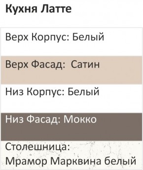 Кухонный гарнитур Латте 1200 (Стол. 38мм) в Стрежевом - strezevoi.ok-mebel.com | фото 3