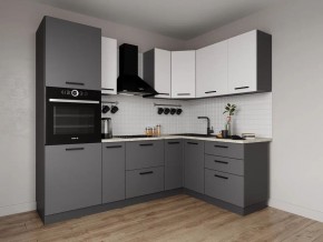 Кухонный гарнитур Меренга 2400*1600 (Стол. 26мм) в Стрежевом - strezevoi.ok-mebel.com | фото