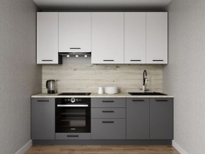 Кухонный гарнитур Меренга 2400 h950 (Стол. 26мм) в Стрежевом - strezevoi.ok-mebel.com | фото