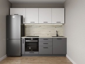 Кухонный гарнитур Меренга 2550 (Стол. 26мм) в Стрежевом - strezevoi.ok-mebel.com | фото