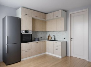 Кухонный гарнитур Шимо 2200*1700 (Стол. 38мм) в Стрежевом - strezevoi.ok-mebel.com | фото