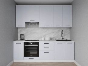 Кухонный гарнитур Смоки 3000 h950 (Стол. 38 мм) в Стрежевом - strezevoi.ok-mebel.com | фото