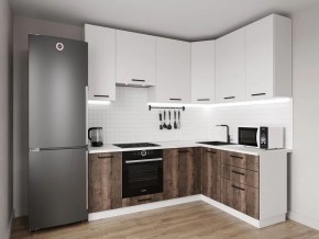 Кухонный гарнитур Старое Дерево 2200*1600 h950 (Стол. 38мм) в Стрежевом - strezevoi.ok-mebel.com | фото
