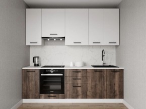 Кухонный гарнитур Старое Дерево 2400 h950 (Стол. 38мм) в Стрежевом - strezevoi.ok-mebel.com | фото