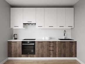 Кухонный гарнитур Старое Дерево 3000 h950 (Стол. 26мм) в Стрежевом - strezevoi.ok-mebel.com | фото