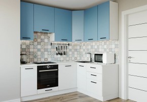 Кухонный гарнитур угловой Капри 2200х1600 h950 (Стол. 26мм) в Стрежевом - strezevoi.ok-mebel.com | фото