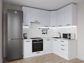 Кухонный гарнитур угловой Смоки 2200*1600 h950 (Стол. 38мм) в Стрежевом - strezevoi.ok-mebel.com | фото