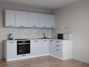 Кухонный гарнитур угловой Смоки 2600*1600 (Стол. 38 мм) в Стрежевом - strezevoi.ok-mebel.com | фото