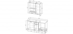 Кухонный гарнитур Умбра 1600 h950 (Стол. 26мм) в Стрежевом - strezevoi.ok-mebel.com | фото 2