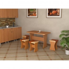 Кухонный стол и 4 табурета Титул в Стрежевом - strezevoi.ok-mebel.com | фото 1