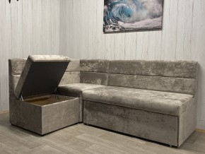 Кухонный уголок Уют-ЛЮКС со спальным местом (ППУ) велюр Comfort 03 в Стрежевом - strezevoi.ok-mebel.com | фото 5