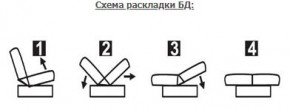 ЛАУРА ЛЮКС Диван Лаура Люкс БД+2подушки в Стрежевом - strezevoi.ok-mebel.com | фото 7