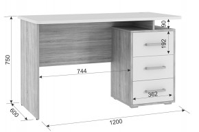 ЛАЙТ 2 Стол компьютерный (1200) в Стрежевом - strezevoi.ok-mebel.com | фото 2
