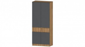 ЛЕНОРА Шкаф 2х створчатый (графит) в Стрежевом - strezevoi.ok-mebel.com | фото