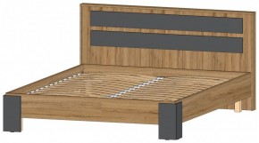 ЛЕНОРА Спальный гарнитур (модульный) графит в Стрежевом - strezevoi.ok-mebel.com | фото 4