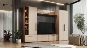 ЛЕВАНТЕ Гостиная (дуб вотан/кашемир) в Стрежевом - strezevoi.ok-mebel.com | фото