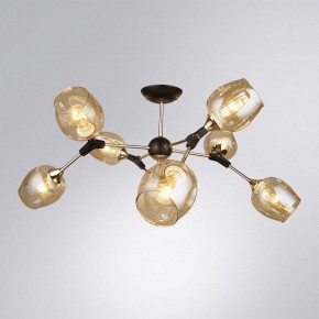 Люстра на штанге Arte Lamp Seppia A4211PL-8BK в Стрежевом - strezevoi.ok-mebel.com | фото 2