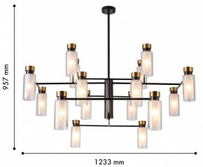 Люстра на штанге Favourite Slank 4482-16P в Стрежевом - strezevoi.ok-mebel.com | фото 3